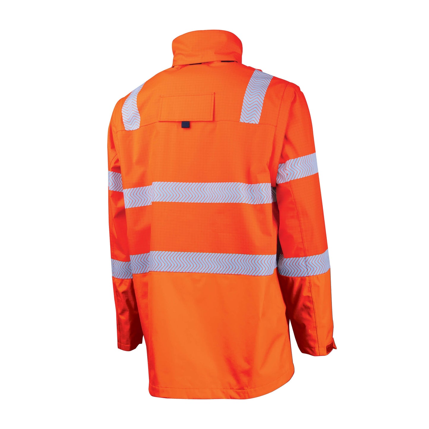 FR PPE3 Hi-Vis Parka with Zip-Off Sleeves and Segmented FR Tape