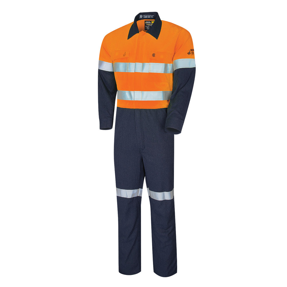 Regular Weight PPE2 Two Toned FR Coverall with Loxy Reflective Tape