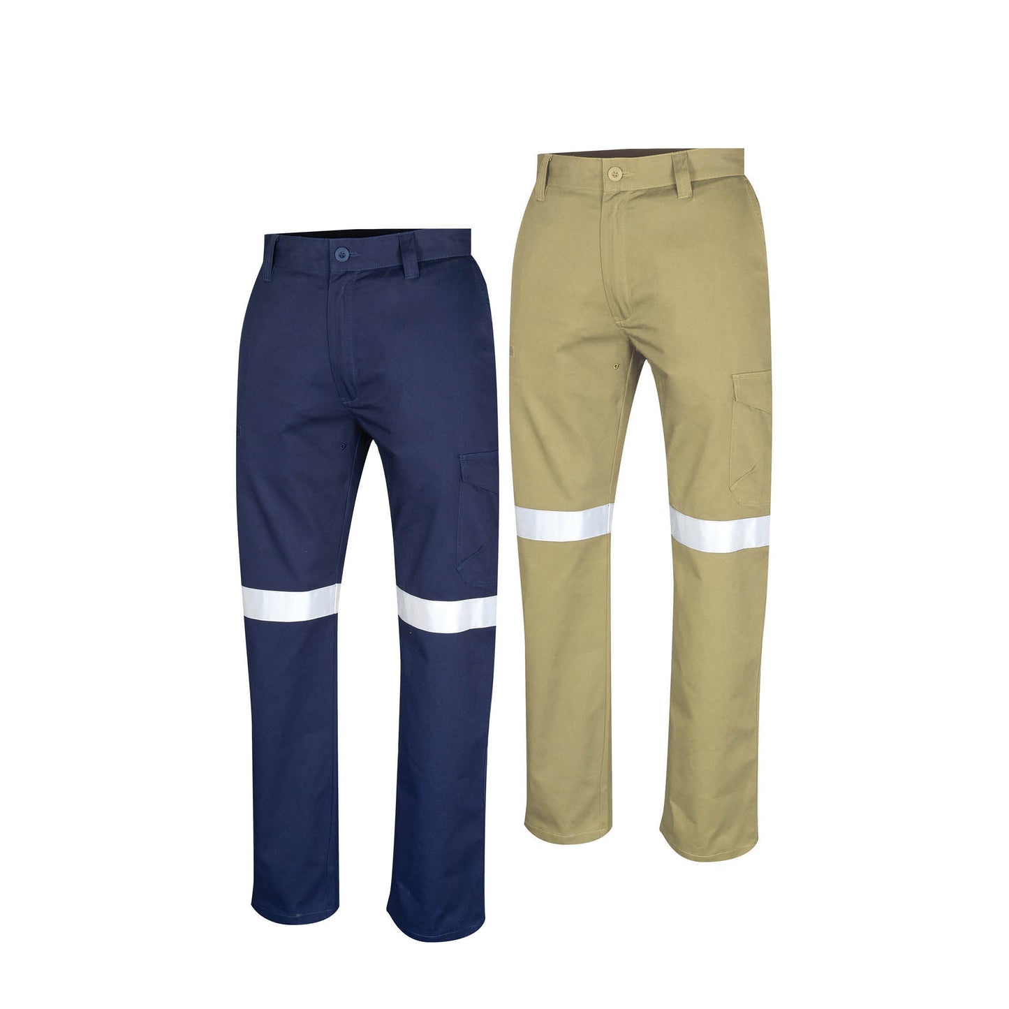 Midweight Drill Trouser with Reflective Tape