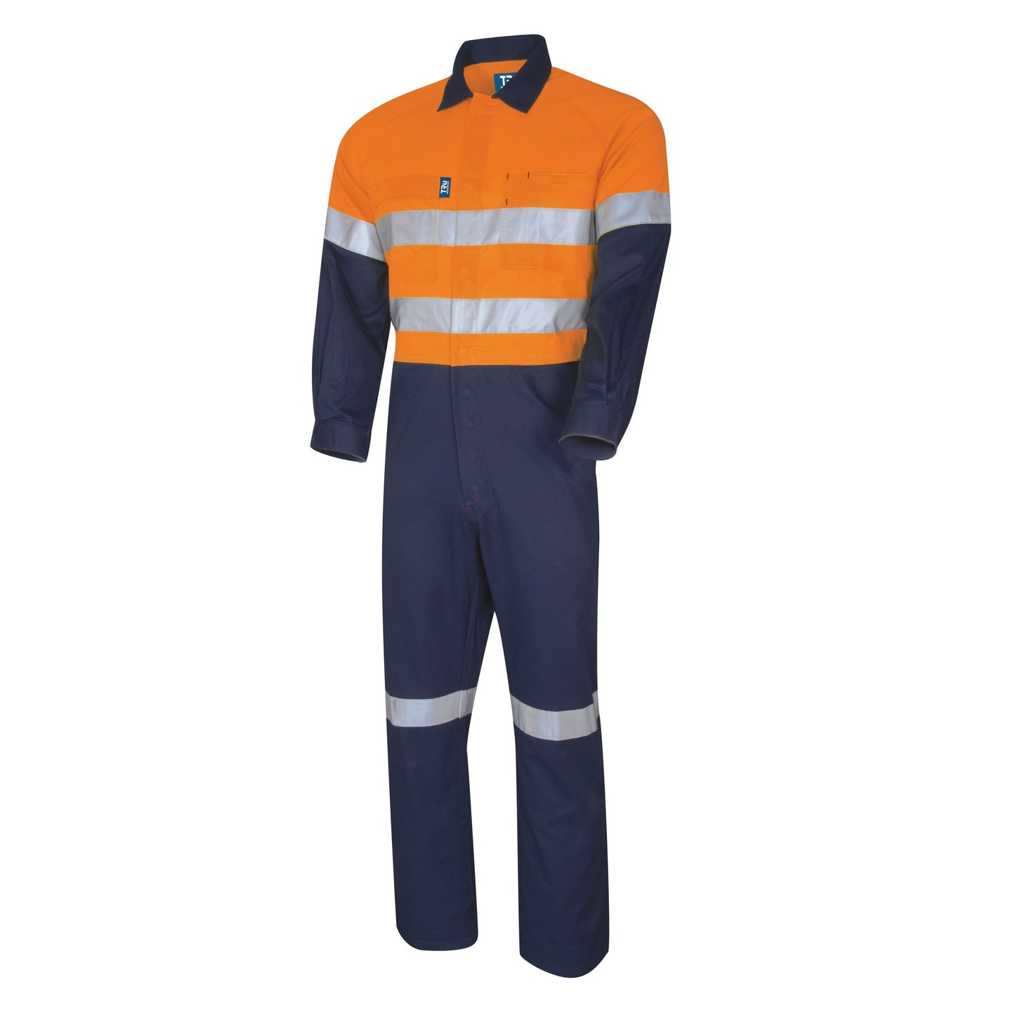 Heavyweight Cotton Coverall with Reflective Tape