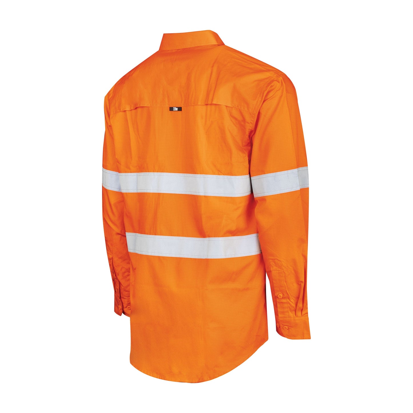 Ripstop L/S Vented Hi-Vis Cotton Shirt With Reflective Tape