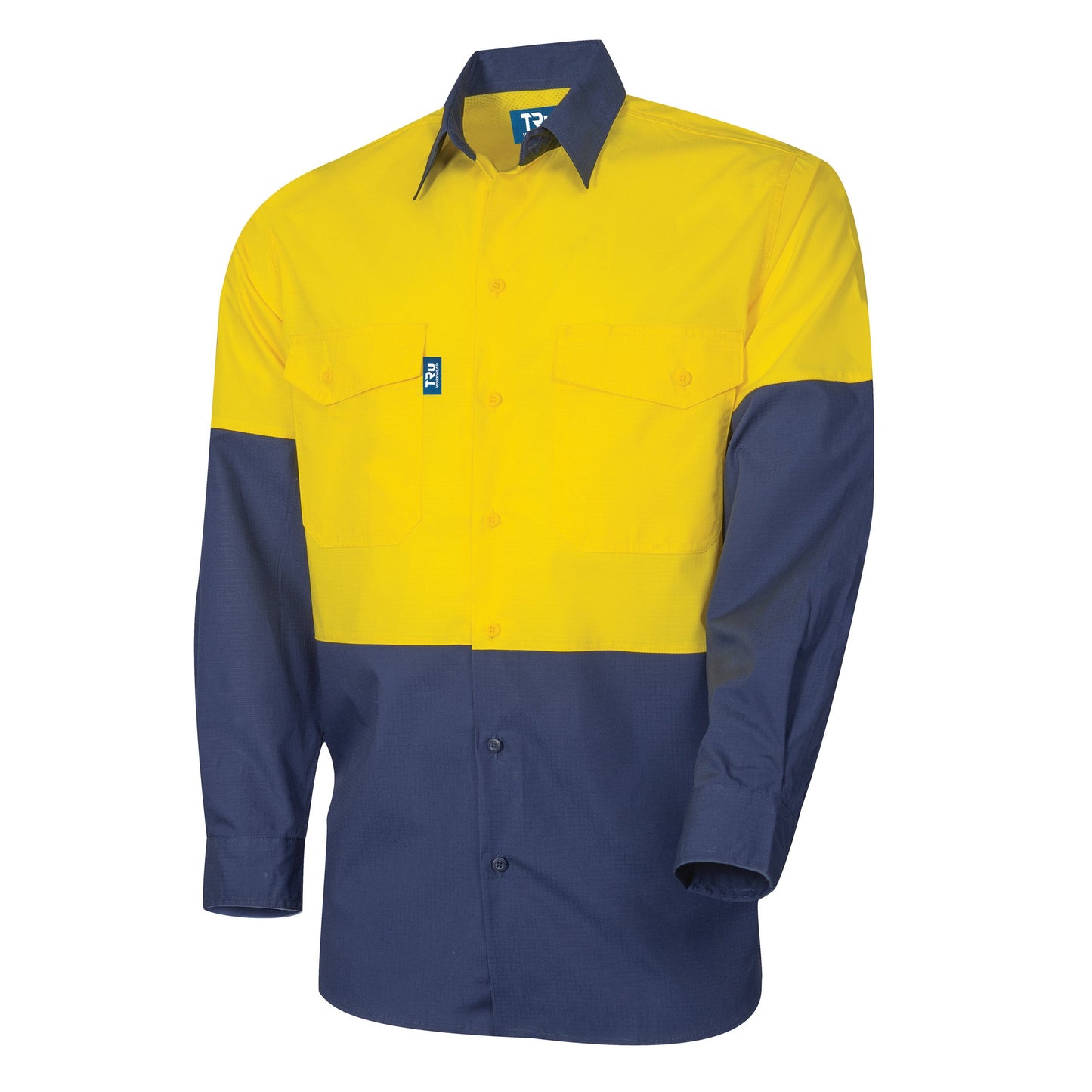 Ripstop Cotton L/S Vented Hi-Vis Shirt