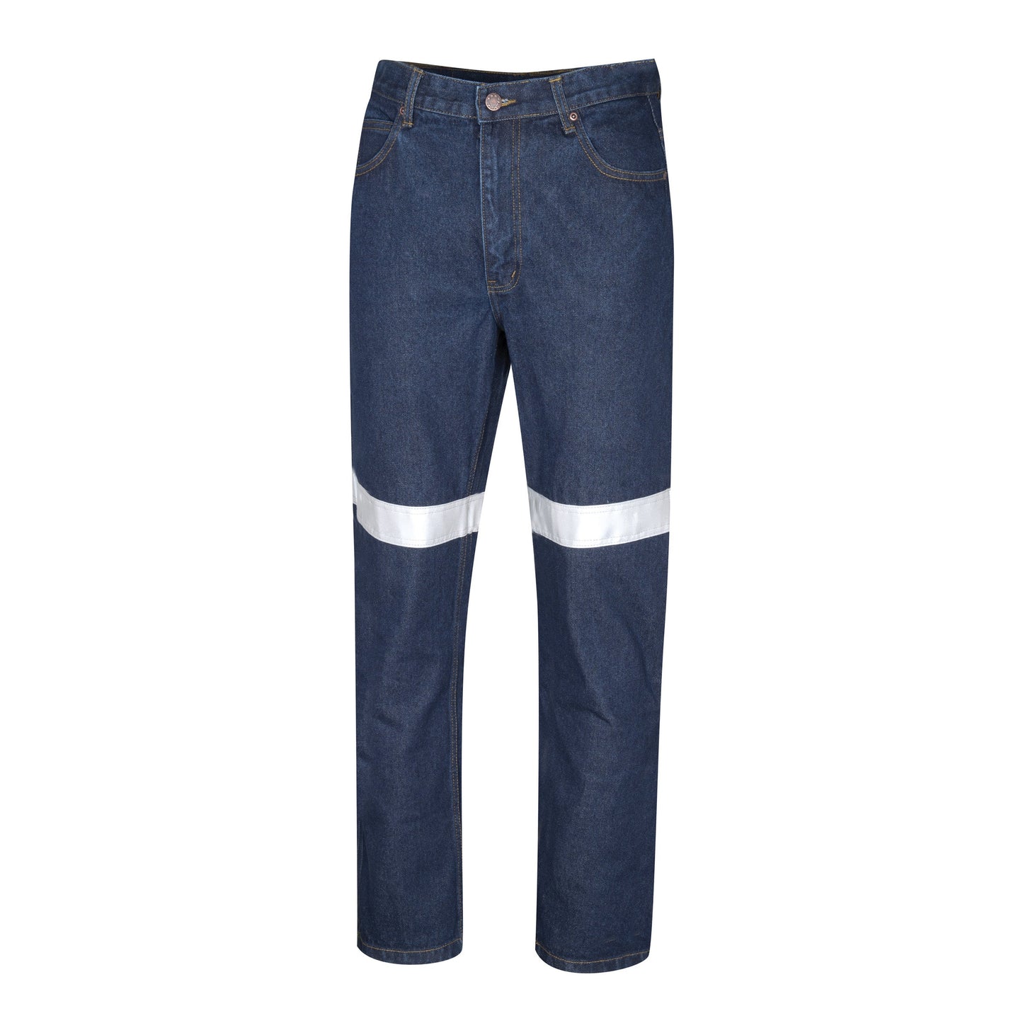Denim Jeans with Reflective Tape