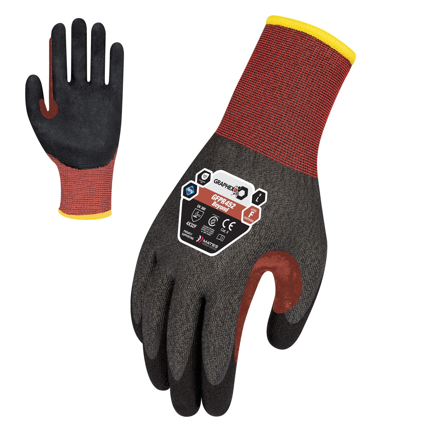 Graphex Beyond MicroFoam 21 gauge Cut Resistant Glove (Cut Level F)