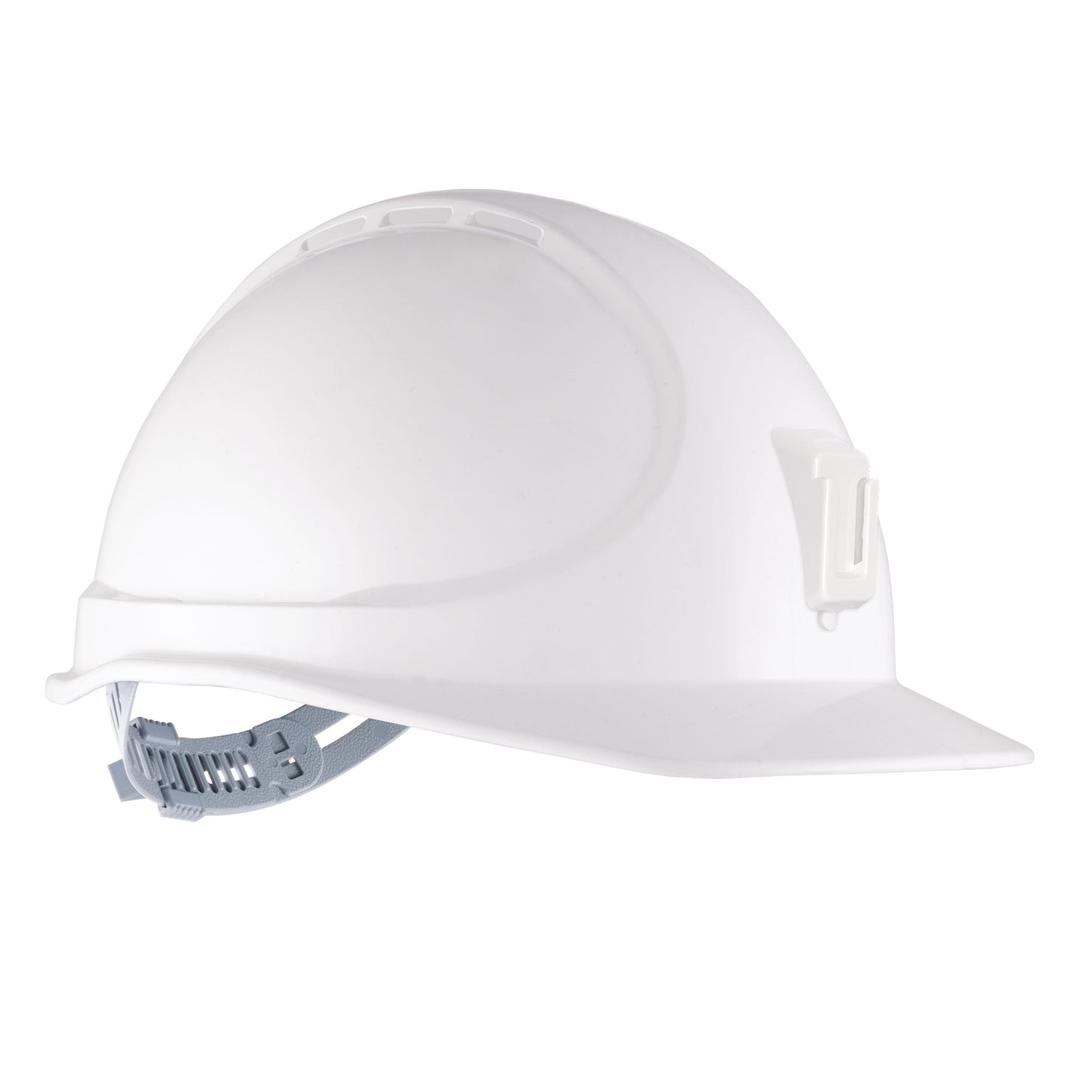 Force360 GTE10 ABS Non-Vented Miners Hard Hat with Slide Lock Harness, Type1+ Poly Miners Bracket