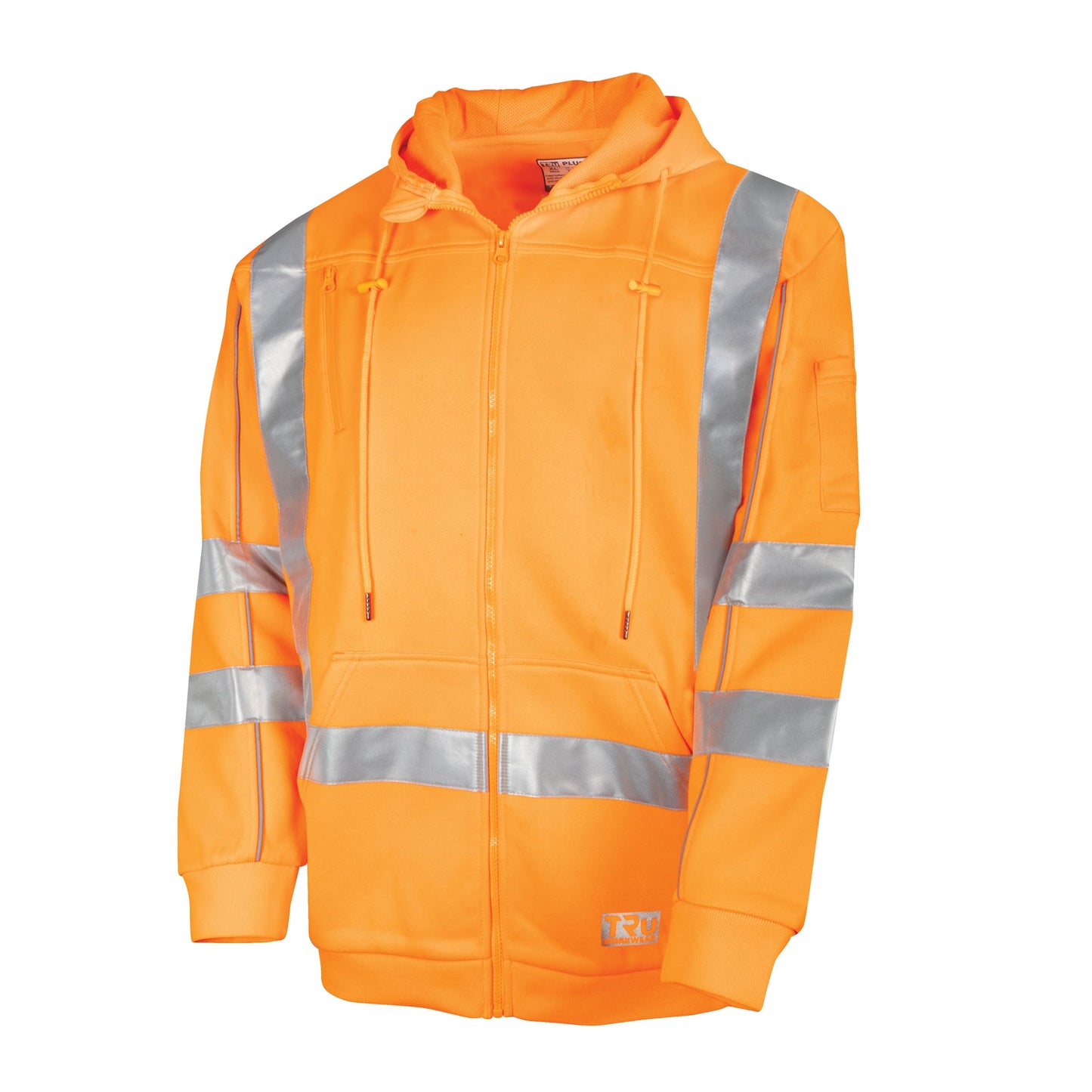Fleece Hoodie with Reflective Tape - NSW Rail