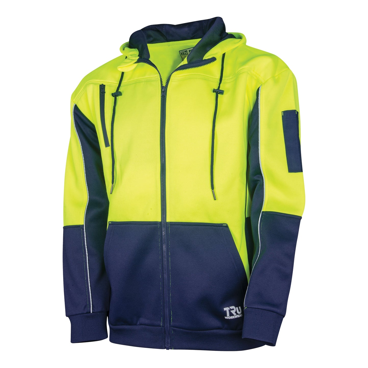 Two-Tone Fleece Hoodie