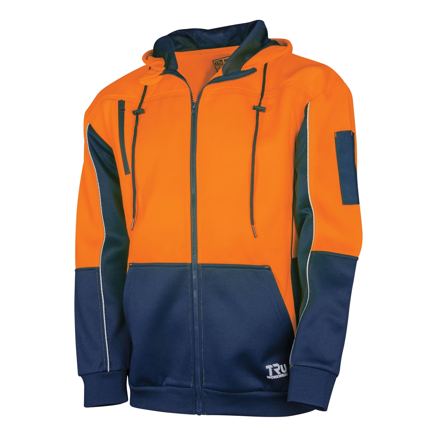 Two-Tone Fleece Hoodie