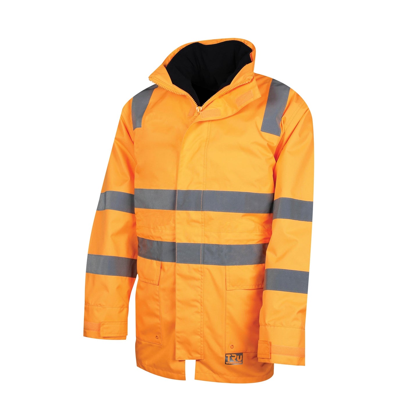 4 in 1 Polyester Oxford Jacket with Reflective Tape - VIC Rail