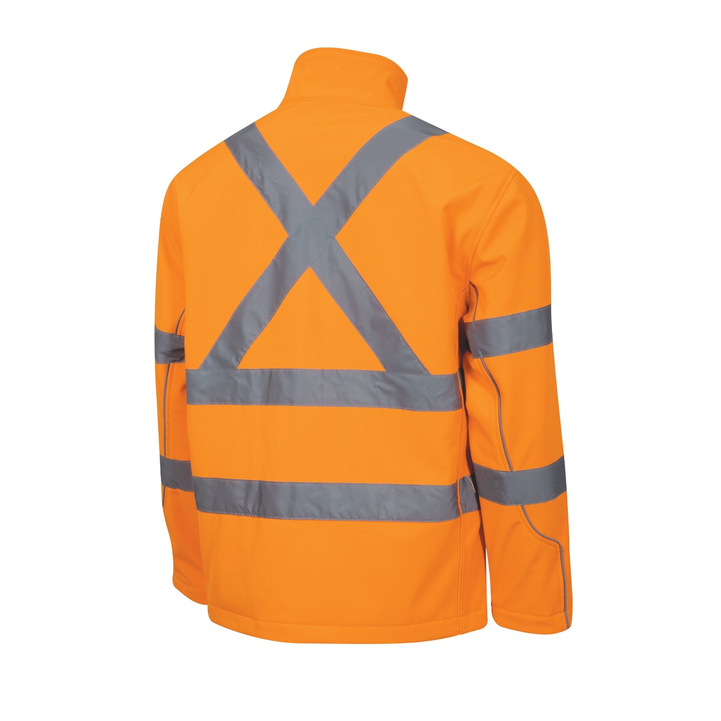 Softshell Full Zip Jacket with Reflective Tape