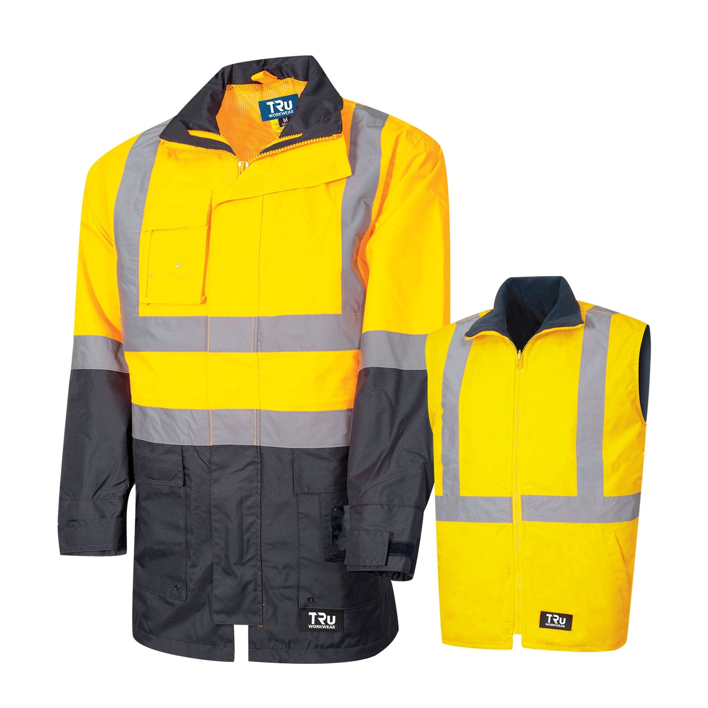 4 in 1 Jacket with Reflective Tape