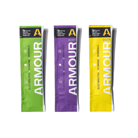 Body Armour - Hypotonic Hydration Pouch - Mixed 50 Pack