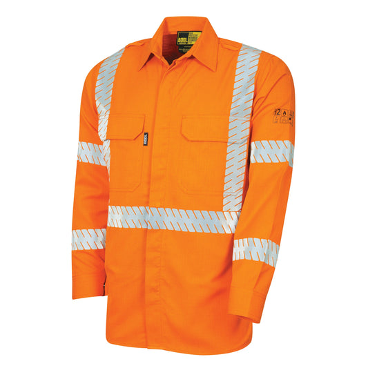 Ultra-lightweight PPE1 FR Shirt with Loxy Reflective Tape