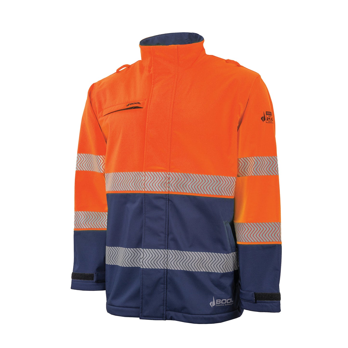 Softshell PPE2 FR Jacket with Segmented FR Reflective Tape