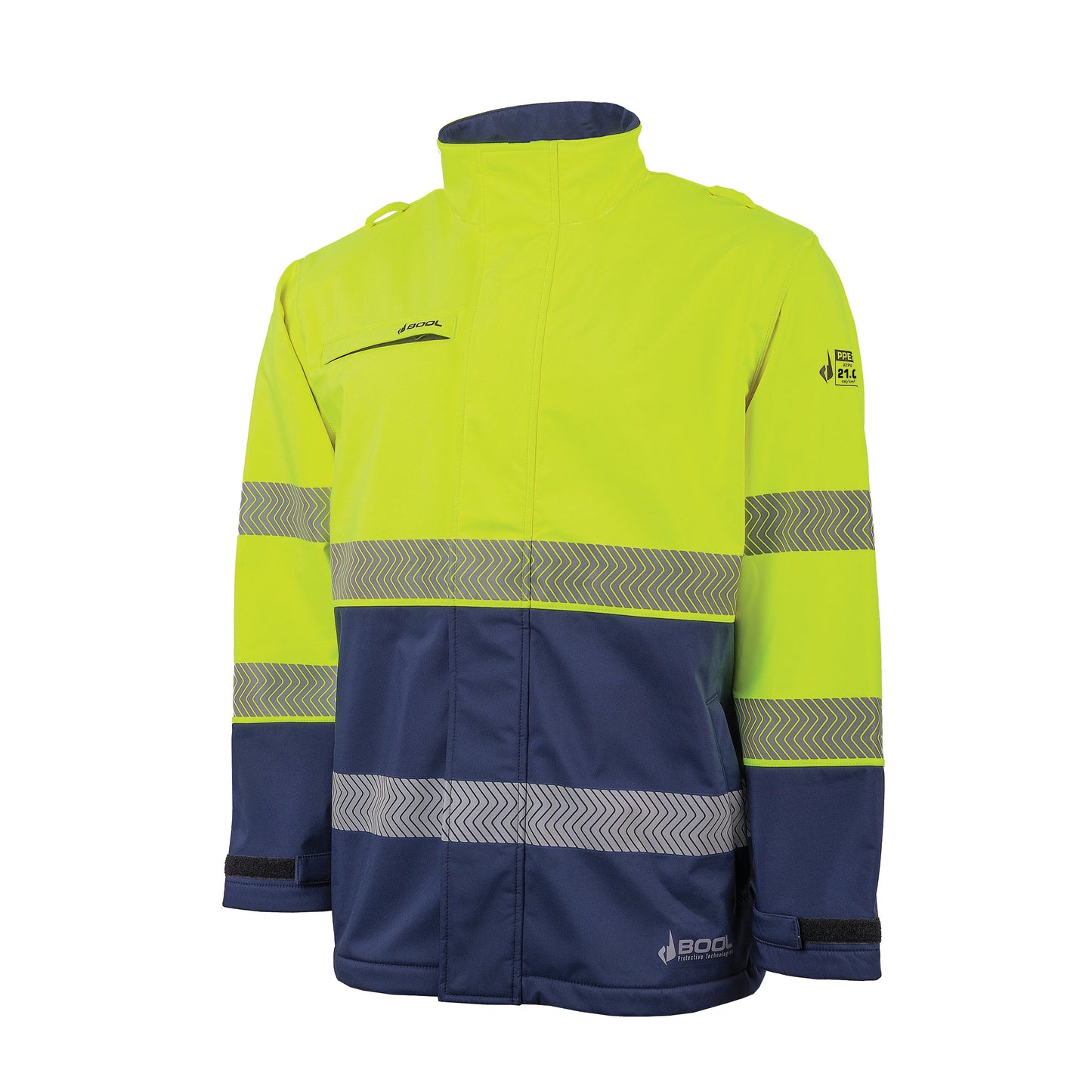 Softshell PPE2 FR Jacket with Segmented FR Reflective Tape