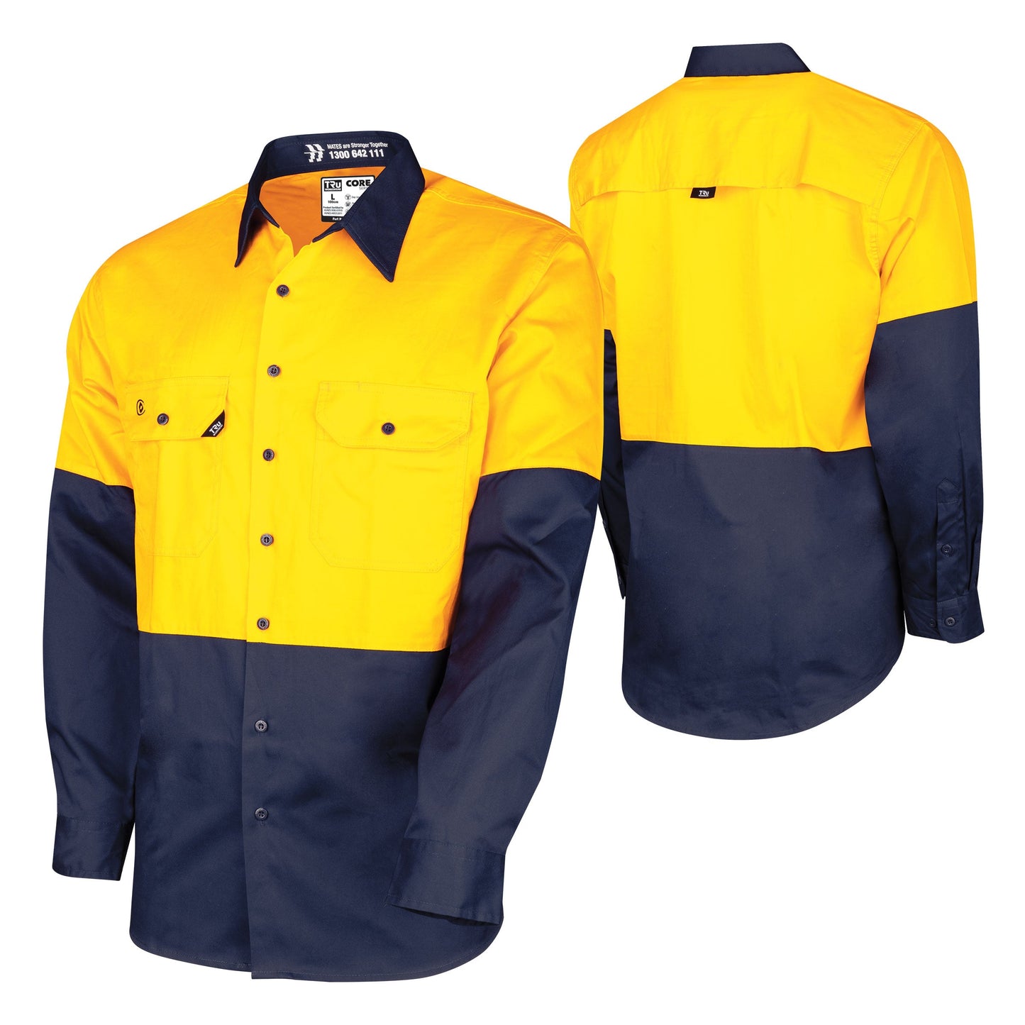 Lightweight Vented Hi-Vis Drill Shirt