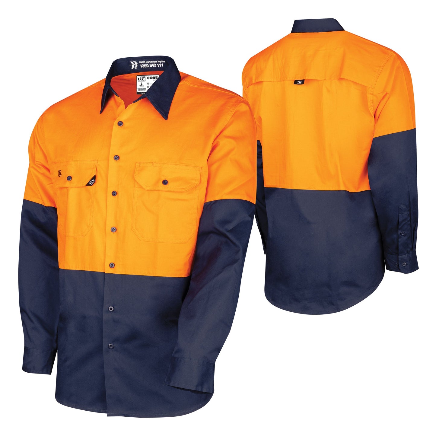 Lightweight Vented Hi-Vis Drill Shirt