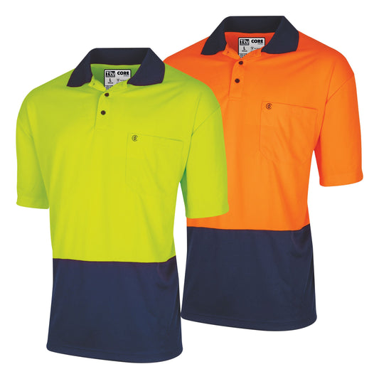 Micromesh S/S Hi-Vis Polo Shirt