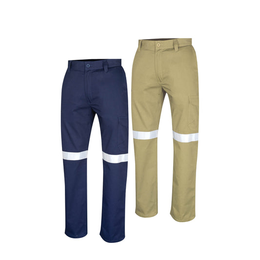 Midweight Drill Trouser with Reflective Tape