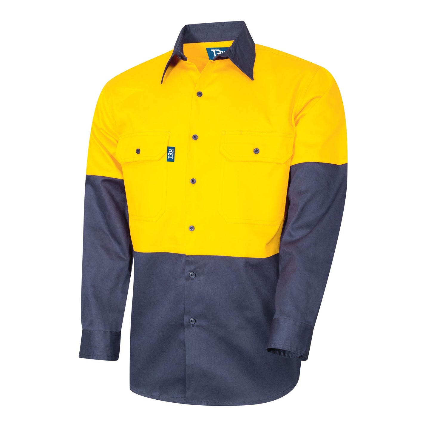 Regular Weight L/S Cotton Hi-Vis Shirt