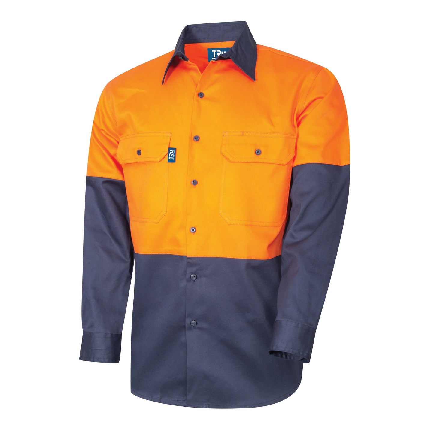 Regular Weight L/S Cotton Hi-Vis Shirt