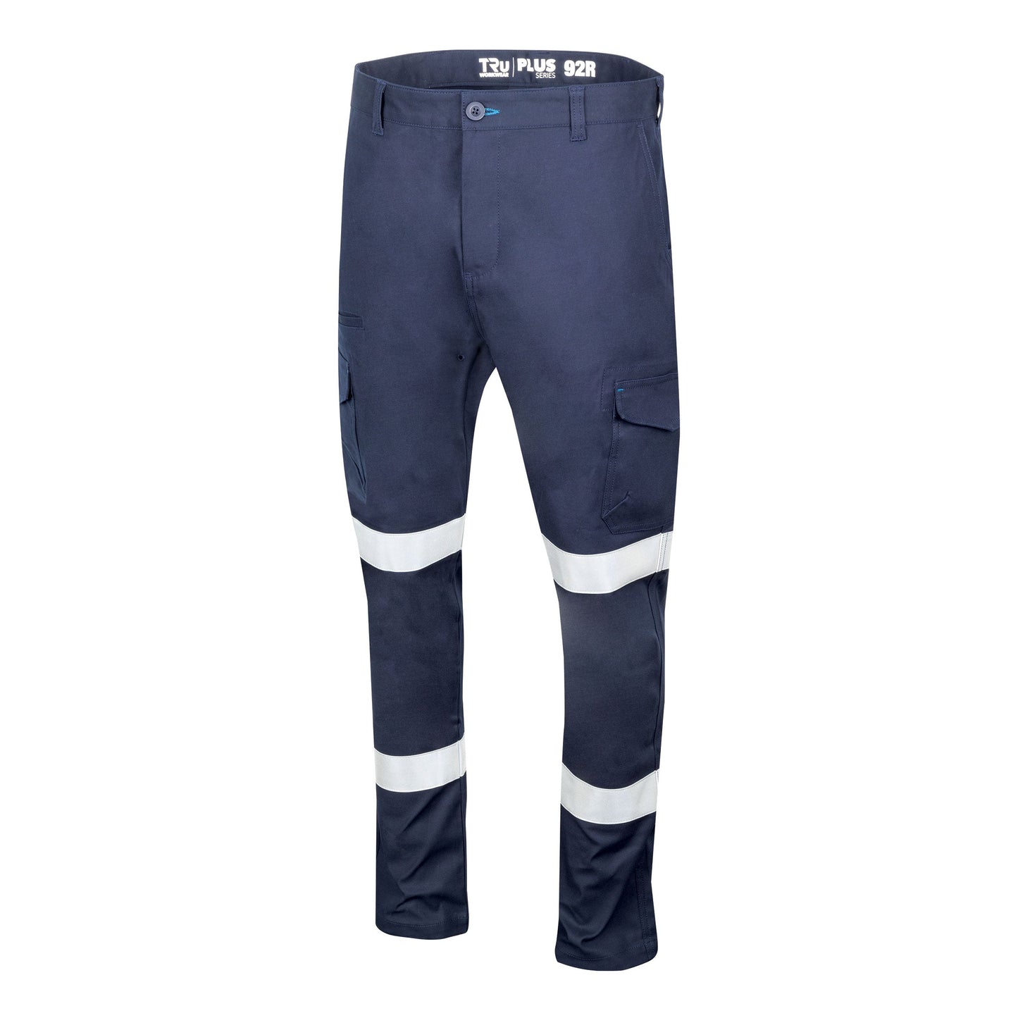 Midweight Cotton Stretch Cargo Trousers with Biomotion Reflective Tape