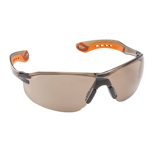 Force360 Glide Dark Brown Lens Safety Spectacle