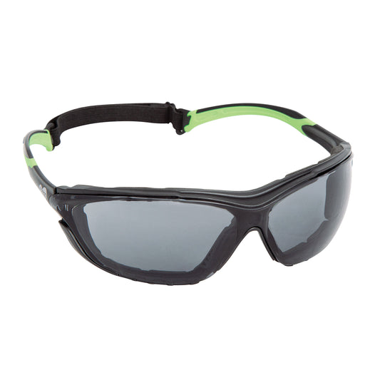 Force360 NeoGuard Smoke Lens Safety Spectacle with Foam Gasket