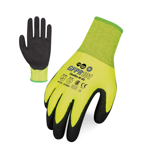 Force360 Coolflex Hi Vis Nitrile Glove