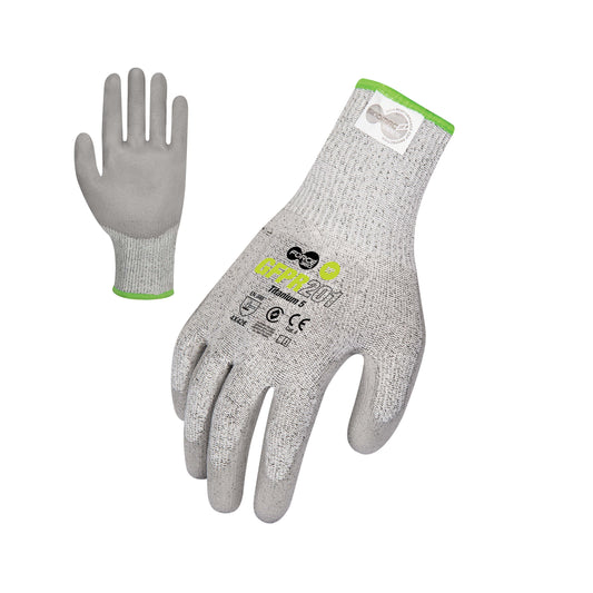 Force360 Titanium 5 Cut 5 PU Glove