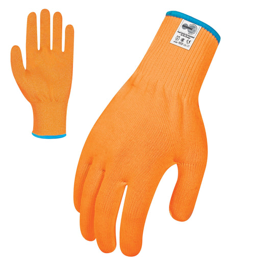 Force360 Cut 5 Hi-Vis Orange Food 13 gauge Glove