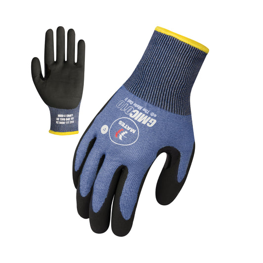 The Mate Cut D Blue Glove Micro Foam Palm