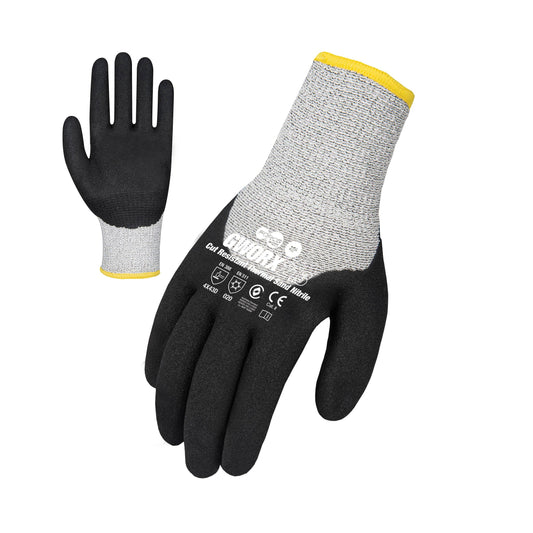 Force360 Worx Thermal Cut Level D Nitrile Glove