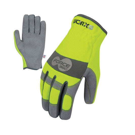 Force360 Worx 5 Original Fast Fit Hi-vis Mechanics Glove