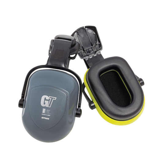 Force360 GT Hard Hat Earmuff Grey Class 5, 26dB, 30mm slot