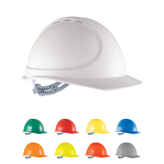 Force360 GTE3 ABS Vented Hard Hat with Slide Lock Harness, Type1