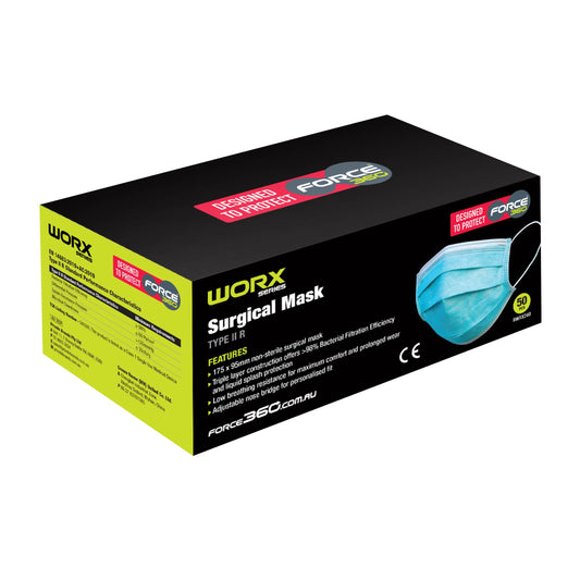 Force360 Class 11 R Surgical Mask (Box of 50)