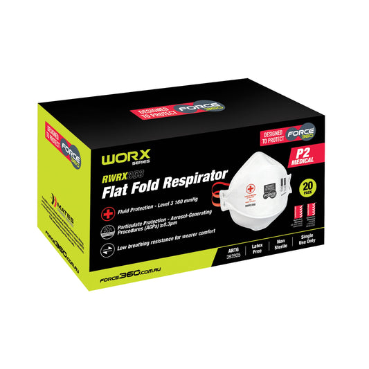 Force360 P2 Surgical Fat Fold Respirator