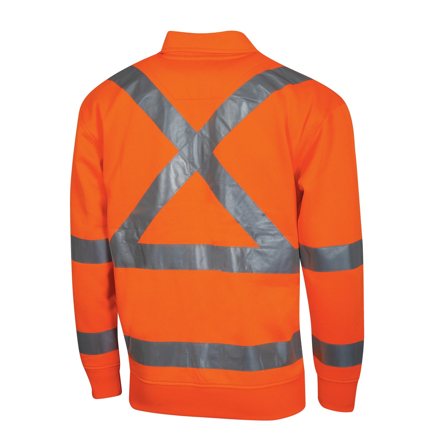 1/4 Zip Fleece Jumper with Reflective Tape