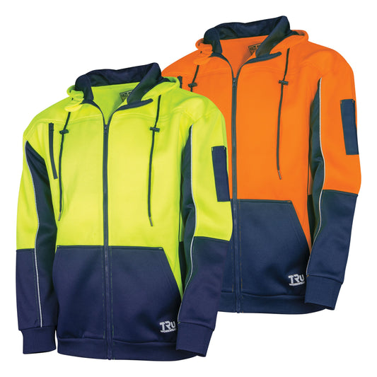 Two-Tone Fleece Hoodie