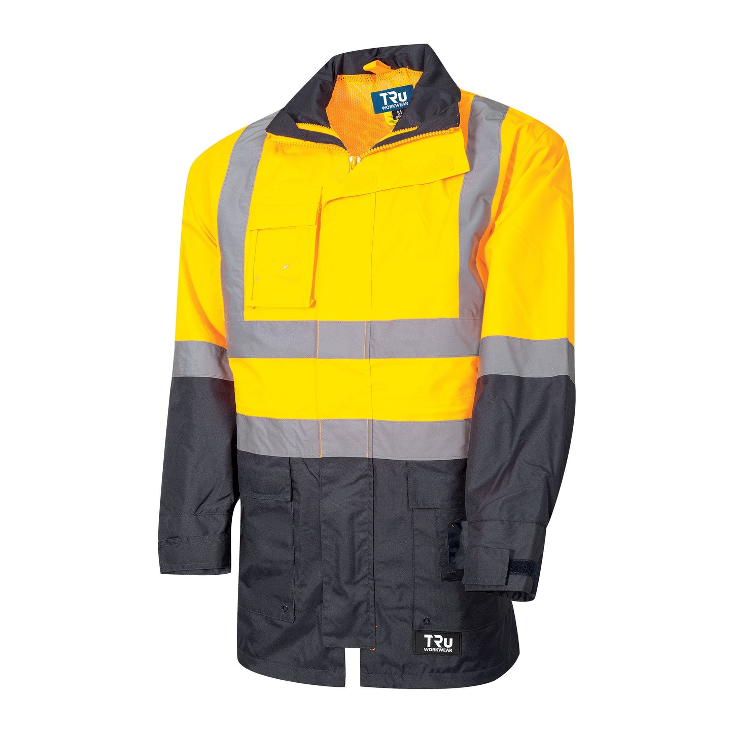Rain Jacket with Reflective Tape